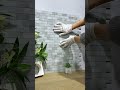 Brick Green Peel and Stick Self Adhesive Backsplash by Inno Stickers