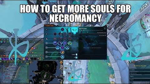 How to get more souls for Necromancy | Runescape 3