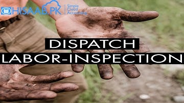 How to Post or Dispatch Labor-Inspection on hisaab.pk
