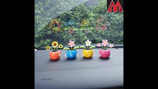 Pajangan Goyang Solar Pot Bunga