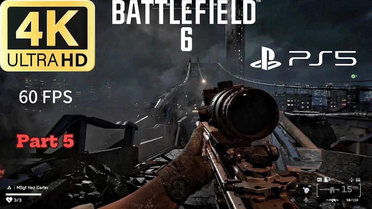 Battlefield 6 Campaign (Part 5) Gameplay (PS5) (4K) (60 FPS) 