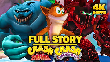 Crash of the Titans & Mind Over Mutant Full Movie Story All Cutscenes | 4K ULTRA HD