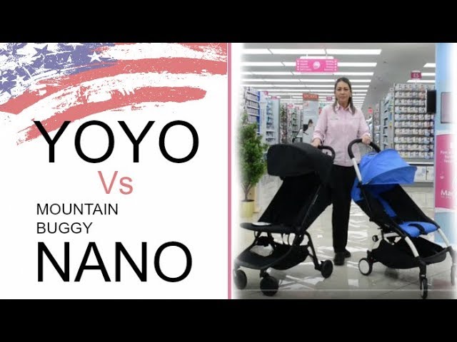 mountain buggy nano vs minu