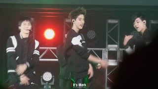 [FANCAM] 141224 X-mas concert - A.T.W (Mark focus)