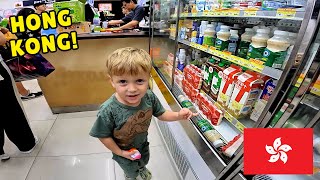 TRAVELING TO HONG KONG 🇭🇰  | 7 Eleven FOOD FOR DINNER | WHERE to STAY in HONG KONG
