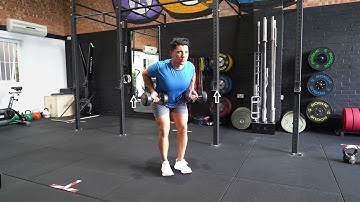 Reverse Grip Dumbbell Rows Pause | Upper Back | Strength and Conditioning Exercises