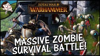 ZOMBIE SURVIVAL! Total War WARHAMMER Siege Gameplay - Massive 4 v 2 battle! ZOMBIE SURVIVAL! Total War WARHAMMER Siege Gameplay - Massive 4 v 2 battle!