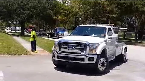 Tow Truck Procession for David Herr
