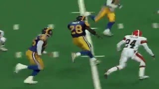 Marshall Faulk's Incredible Touchdown Run (Browns vs Rams 1999)