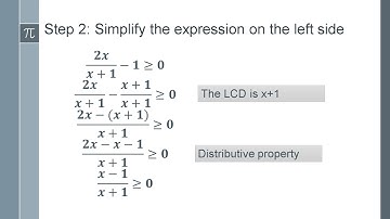 General Math lesson 4: Solving Rational Equations and Inequalities
