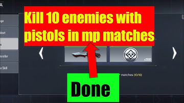 Kill 10 enemies with pistols in mp matches | how to Kill 10 enemies with pistols in mp matches