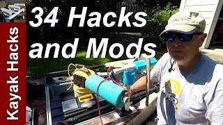Fishing Kayak Setup Ideas - 34 Easy Kayak Modifications for Fishing