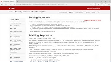 Nptel Python week 8 assignment solution (All cases passed)