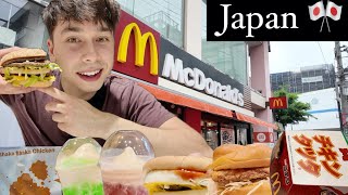 Trying EVERYTHING at McDonald's in JAPAN 🇯🇵Special Menu Items are CRAZY