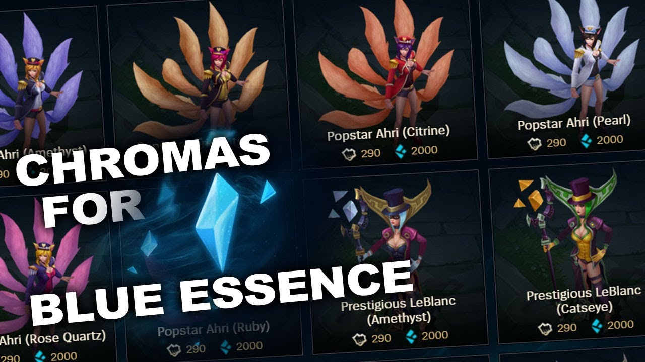 Blue Hair Chromas in League of Legends: How to Unlock and Use - wide 2