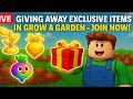 Giving Away Exclusive Items in Grow a Garden – Join Now!"