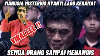 Download Lagu VIRAL !! Manusia Bertopeng Membuat Juri Menangis Mendengar Lagu H.Rhoma Keramat MP3