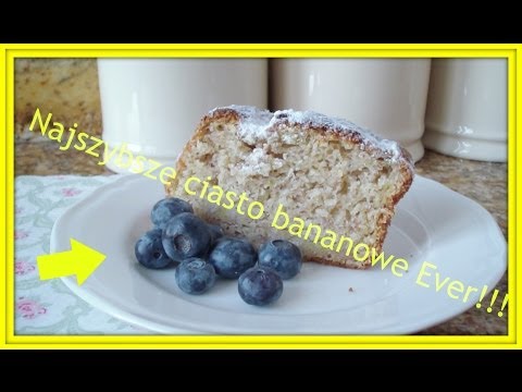 Wideo: Jak Zrobić Ciasto Z Twarogiem Bananowym