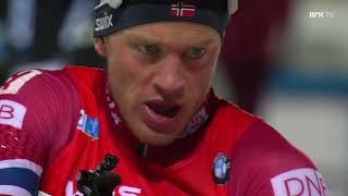 Biathlon World Cup 2017-18 Östersund - Sprint - 1st place for Tarjei Bø