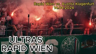 ULTRAS Rapid Wien gegen Austria Klagenfurt