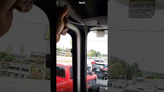 Test the  air horn on my truck #shorts #follow #truck #how #trending #texas #vlog #day #horn #work