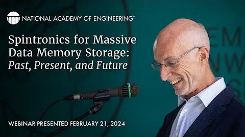Stuart Parkin, "Spintronics for Massive Data Memory Storage: Past, Present, and Future"