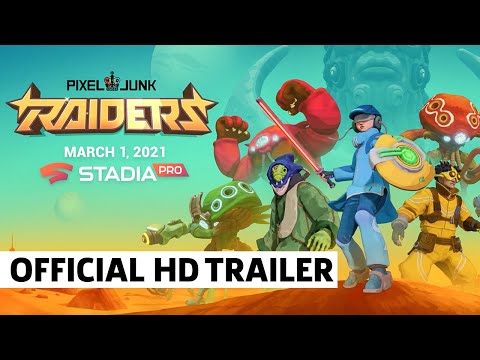 PixelJunk Raiders - Official Announcement Trailer