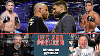 UFC 298 Preview | Volkanovski-Topuria | Whittaker-Costa | Neal-Garry | Morning Kombat