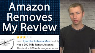 Is Amazon Removing Critical Reviews of Junk Antennas?