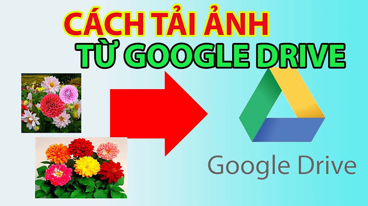 Làm thế nào để tải ảnh từ google drive năm 2024