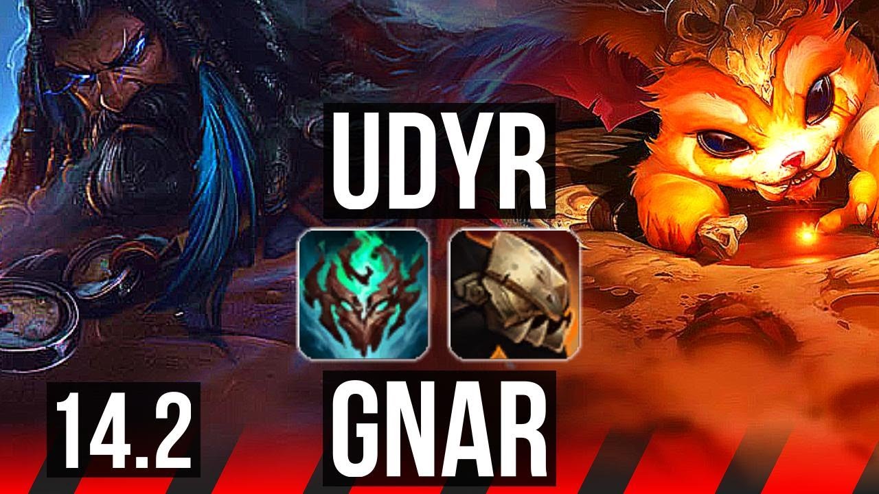 UDYR vs GNAR (TOP) | 3/1/8 | KR Diamond | 14.2
