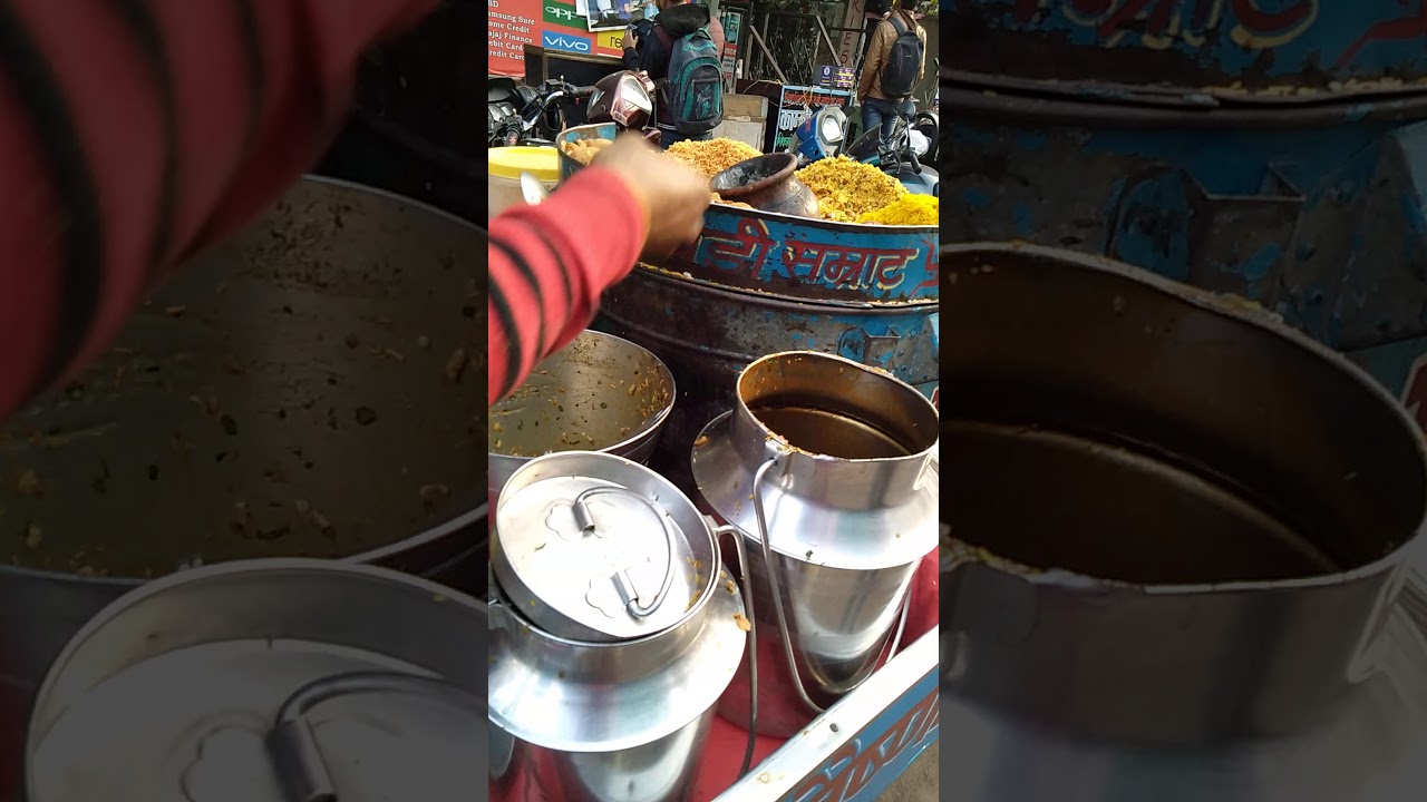 kanpur mall road sagar market bhelpuri YouTube