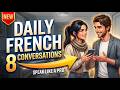 8 french dialogues at the market, café, and streets of paris