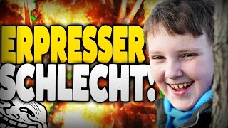UNFÄHIGSTER ERPRESSER der WELT! - DDOSER will RANG HABEN !! - Minecraft TROLLING