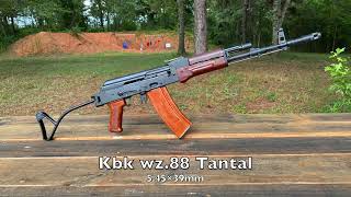 Shooting a 1992-dated Polish Kbk wz.88 Tantal
