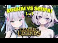 League of legends1v1ing my senpai 