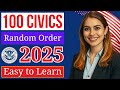 2025 US Citizenship Test-100 Questions for U.S. Citizenship Test 2025 | USCIS Naturalization #n400