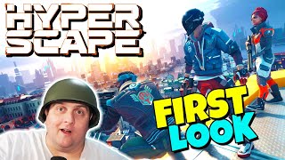 My FIRST GAME of Hyper Scape ! - ( New Battle Royale )