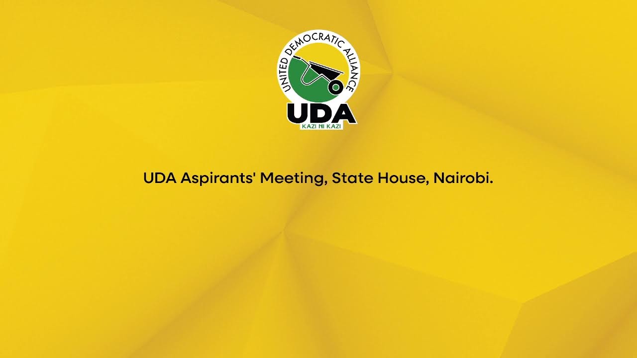 UDA Aspirants' Meeting, State House, Nairobi