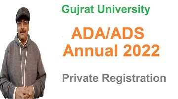 Gujrat University ADA/ ADS Associate Degree in Arts/Science Private Registration Annual 2022 Exams