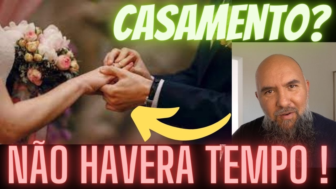 SE JESUS ESTÁ VOLTANDO , EU DEVO PENSAR EM CASAMENTO ? || WAGNÃO