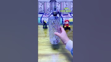 Đèn ngủ pha lê cảm ứng hoa hồng để bàn rgb điều khiển từ xa 16 màu #shorts