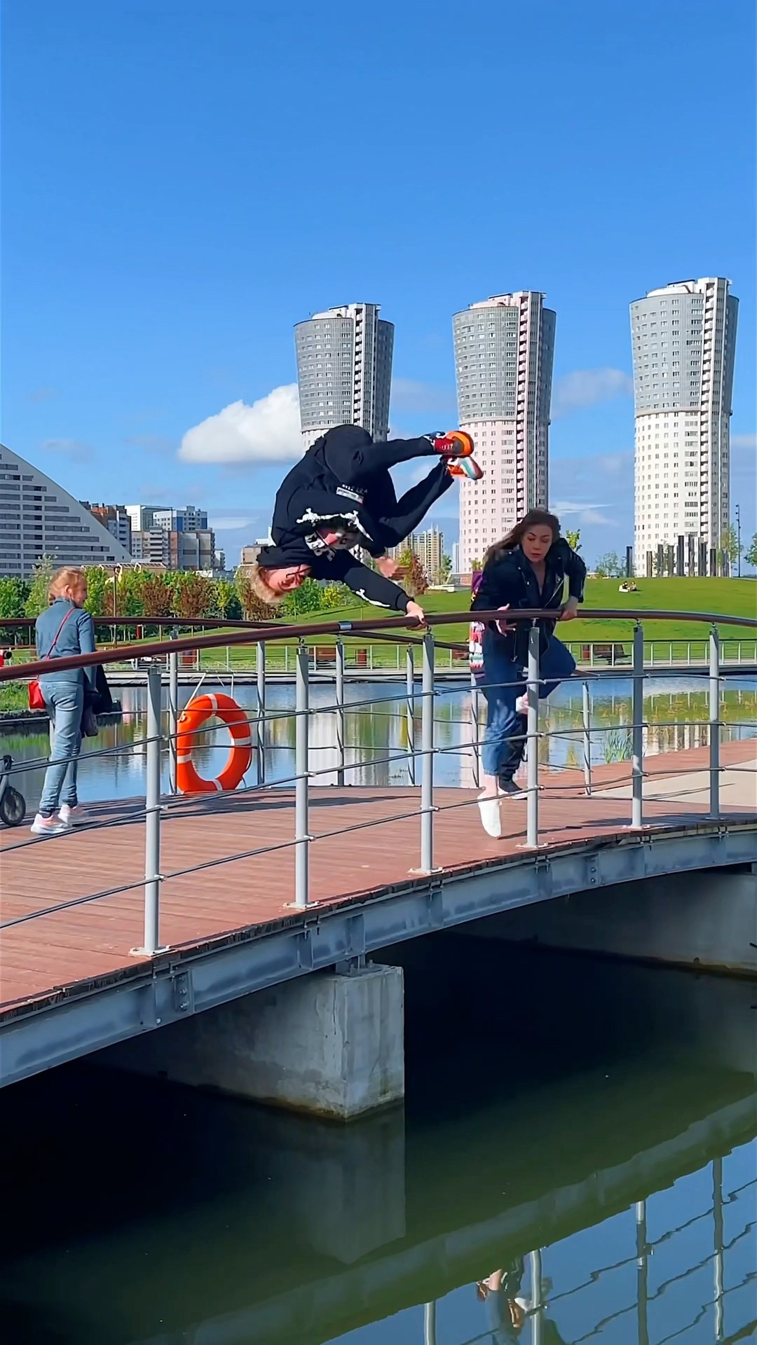 Unexpected Situation?? #kiryakolesnikov #prank #funny #comedy #parkour