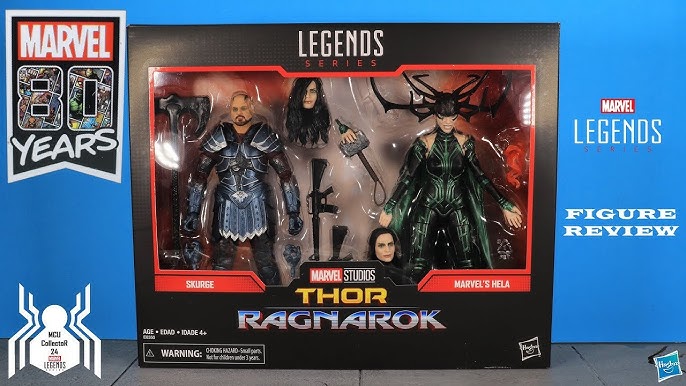 Marvel Legends 6 Thor Ragnarok The Grandmaster And Korg 2-Pack Video  Review And Images