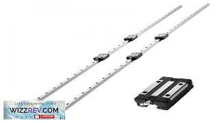 VEVOR Linear Rail Guide Kit HGR20 2Pcs 2000 mm (78.74 inch) Linear
