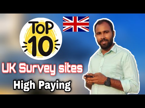 Top 10 UK high paying survey sites || Top 10 UK survey sites for 2022 ||