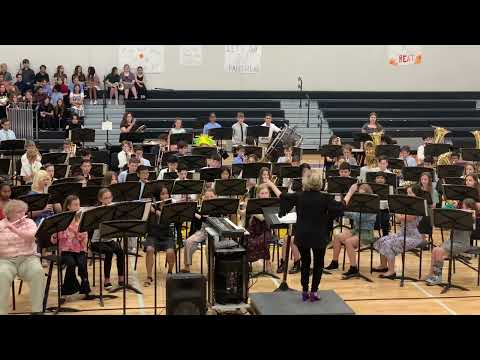 Santa Rita Middle School Beginner Band - Josh Barnaby Percussion