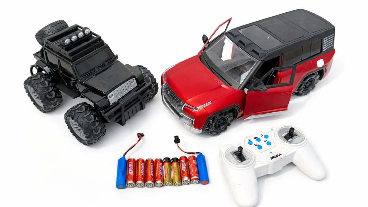 Unboxing rc moka u8 scale model 1:12 car rc stuntcar drift car rc off roader monster truck🚛