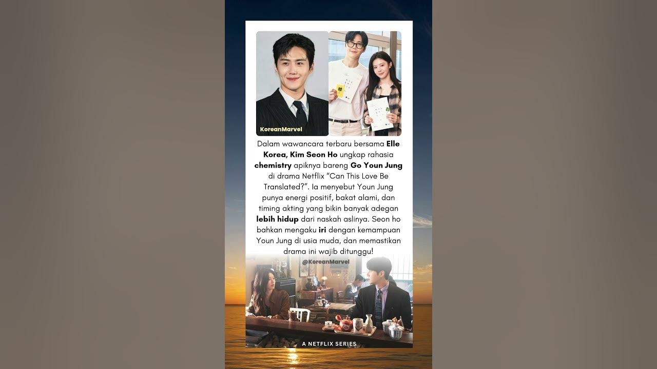 Chemistry Kim Seon Ho Dan Go Youn Jung Di Drama Baru!✨️🫶 #kimseonho #goyounjung #actor #kdrama