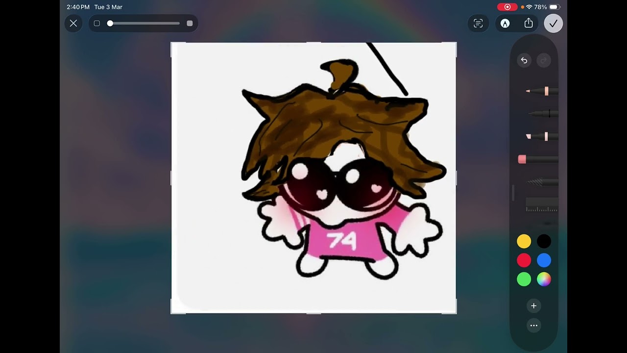 I drew Justin face reveal !